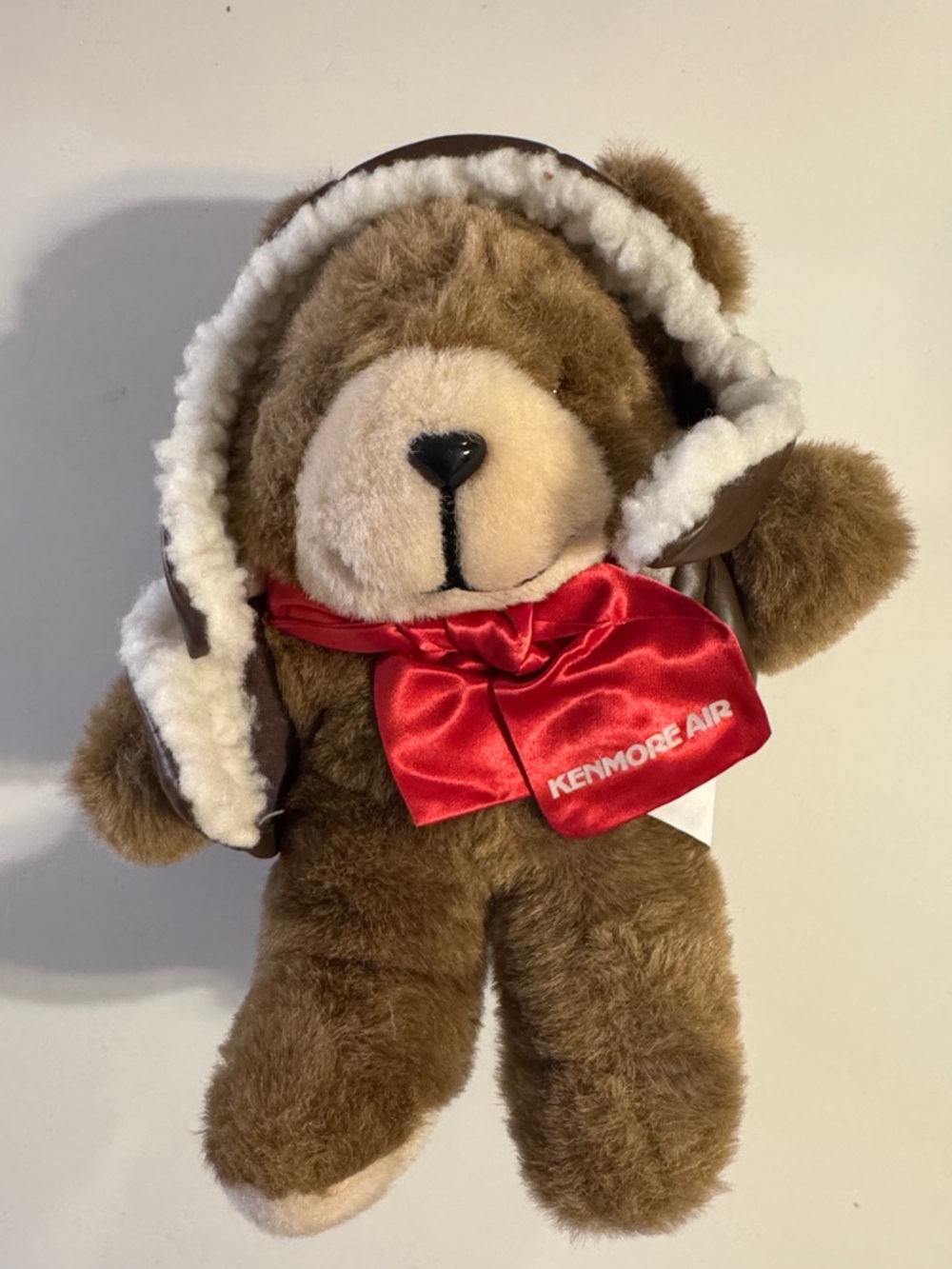 Kenmore Air Officianal Souvenir Aviator Plush Stuffed Teddy Bear Washington